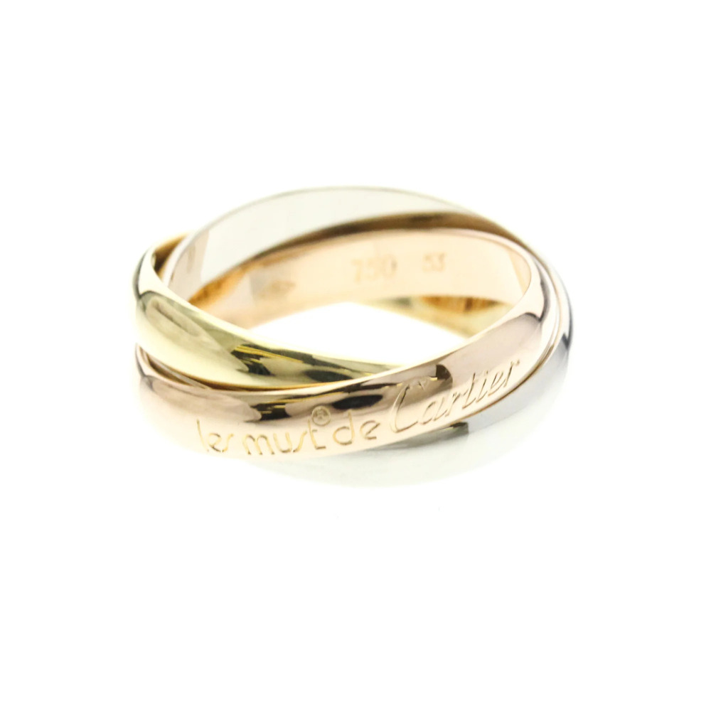 CARTIER Authentic 18k Gold Trinity Ring